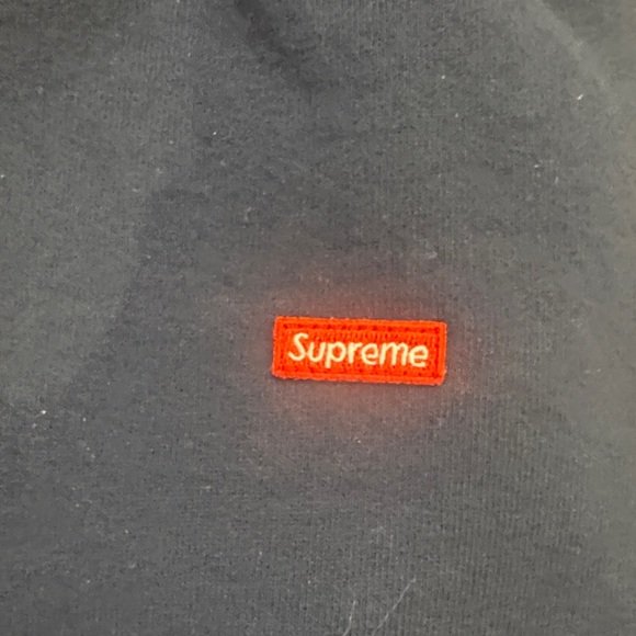 Supreme Navy Sweatpants